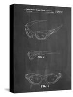 PP324-Chalkboard Oakley Sunglasses Patent Poster-Cole Borders-Stretched Canvas