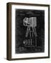 PP33 Black Grunge-Borders Cole-Framed Giclee Print