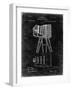 PP33 Black Grunge-Borders Cole-Framed Giclee Print