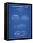 PP339-Blueprint 1966 Corvette Mako Shark II Patent Poster-Cole Borders-Framed Stretched Canvas