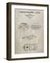 PP339-Sandstone 1966 Corvette Mako Shark II Patent Poster-Cole Borders-Framed Giclee Print
