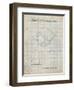 PP346-Antique Grid Parchment Nintendo DS Patent Poster-Cole Borders-Framed Premium Giclee Print