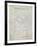 PP346-Antique Grid Parchment Nintendo DS Patent Poster-Cole Borders-Framed Giclee Print