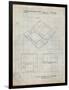 PP346-Antique Grid Parchment Nintendo DS Patent Poster-Cole Borders-Framed Premium Giclee Print