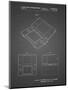 PP346-Black Grid Nintendo DS Patent Poster-Cole Borders-Mounted Premium Giclee Print