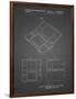 PP346-Black Grid Nintendo DS Patent Poster-Cole Borders-Framed Premium Giclee Print