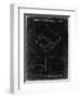 PP346-Black Grunge Nintendo DS Patent Poster-Cole Borders-Framed Premium Giclee Print