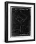 PP346-Black Grunge Nintendo DS Patent Poster-Cole Borders-Framed Giclee Print