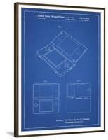 PP346-Blueprint Nintendo DS Patent Poster-Cole Borders-Framed Premium Giclee Print