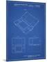 PP346-Blueprint Nintendo DS Patent Poster-Cole Borders-Mounted Premium Giclee Print