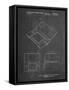 PP346-Chalkboard Nintendo DS Patent Poster-Cole Borders-Framed Stretched Canvas