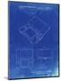 PP346-Faded Blueprint Nintendo DS Patent Poster-Cole Borders-Mounted Giclee Print