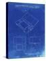 PP346-Faded Blueprint Nintendo DS Patent Poster-Cole Borders-Stretched Canvas