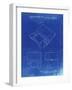 PP346-Faded Blueprint Nintendo DS Patent Poster-Cole Borders-Framed Giclee Print