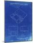 PP346-Faded Blueprint Nintendo DS Patent Poster-Cole Borders-Mounted Giclee Print