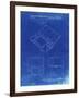 PP346-Faded Blueprint Nintendo DS Patent Poster-Cole Borders-Framed Giclee Print