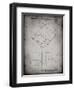 PP346-Faded Grey Nintendo DS Patent Poster-Cole Borders-Framed Giclee Print