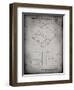 PP346-Faded Grey Nintendo DS Patent Poster-Cole Borders-Framed Premium Giclee Print