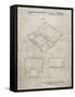 PP346-Sandstone Nintendo DS Patent Poster-Cole Borders-Framed Stretched Canvas