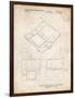 PP346-Vintage Parchment Nintendo DS Patent Poster-Cole Borders-Framed Premium Giclee Print