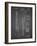 PP35 Black Grid-Borders Cole-Framed Giclee Print