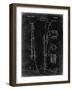 PP35 Black Grunge-Borders Cole-Framed Giclee Print