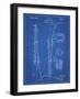 PP35 Blueprint-Borders Cole-Framed Giclee Print