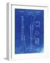 PP35 Faded Blueprint-Borders Cole-Framed Giclee Print