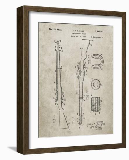 PP35 Sandstone-Borders Cole-Framed Giclee Print