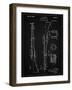 PP35 Vintage Black-Borders Cole-Framed Giclee Print