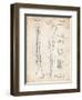 PP35 Vintage Parchment-Borders Cole-Framed Giclee Print