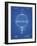 PP36 Blueprint-Borders Cole-Framed Giclee Print