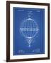 PP36 Blueprint-Borders Cole-Framed Giclee Print