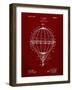 PP36 Burgundy-Borders Cole-Framed Giclee Print