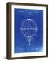 PP36 Faded Blueprint-Borders Cole-Framed Giclee Print