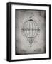 PP36 Faded Grey-Borders Cole-Framed Giclee Print