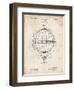 PP36 Vintage Parchment-Borders Cole-Framed Giclee Print