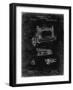 PP37 Black Grunge-Borders Cole-Framed Giclee Print