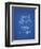 PP37 Blueprint-Borders Cole-Framed Giclee Print