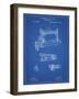 PP37 Blueprint-Borders Cole-Framed Giclee Print