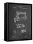 PP37 Chalkboard-Borders Cole-Framed Stretched Canvas