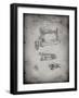 PP37 Faded Grey-Borders Cole-Framed Giclee Print