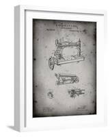 PP37 Faded Grey-Borders Cole-Framed Giclee Print