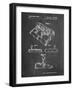 PP374-Chalkboard Nintendo Joystick Patent Poster-Cole Borders-Framed Giclee Print