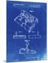 PP374-Faded Blueprint Nintendo Joystick Patent Poster-Cole Borders-Mounted Giclee Print