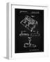 PP374-Vintage Black Nintendo Joystick Patent Poster-Cole Borders-Framed Giclee Print