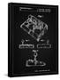 PP374-Vintage Black Nintendo Joystick Patent Poster-Cole Borders-Framed Stretched Canvas