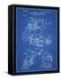 PP375-Blueprint Smith and Wesson Hammerless Pistol 1898 Patent Poster-Cole Borders-Framed Stretched Canvas