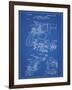 PP375-Blueprint Smith and Wesson Hammerless Pistol 1898 Patent Poster-Cole Borders-Framed Giclee Print