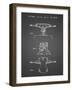 PP385-Black Grid Skateboard Trucks Patent Poster-Cole Borders-Framed Giclee Print